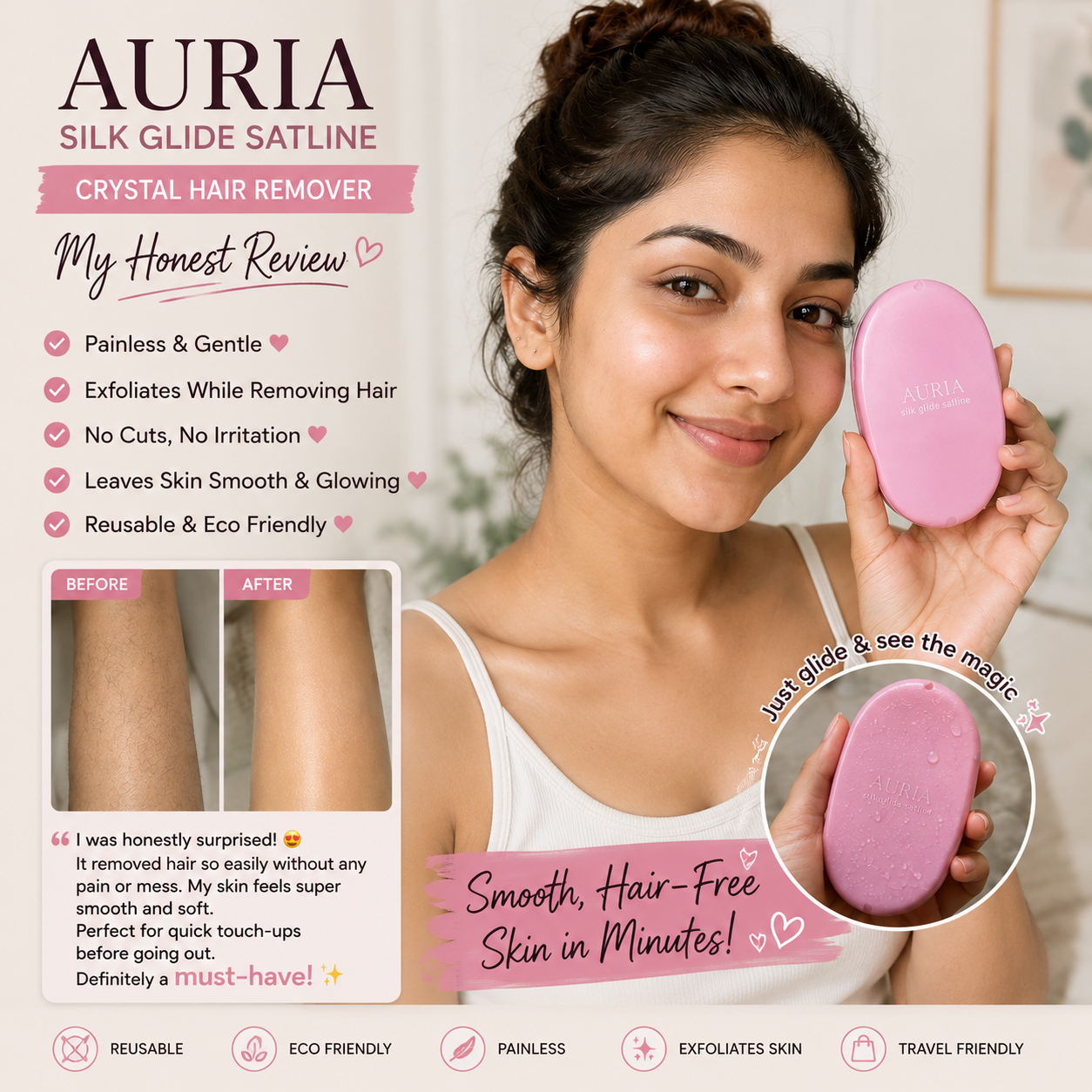 Auria™ Silk Glide Satline