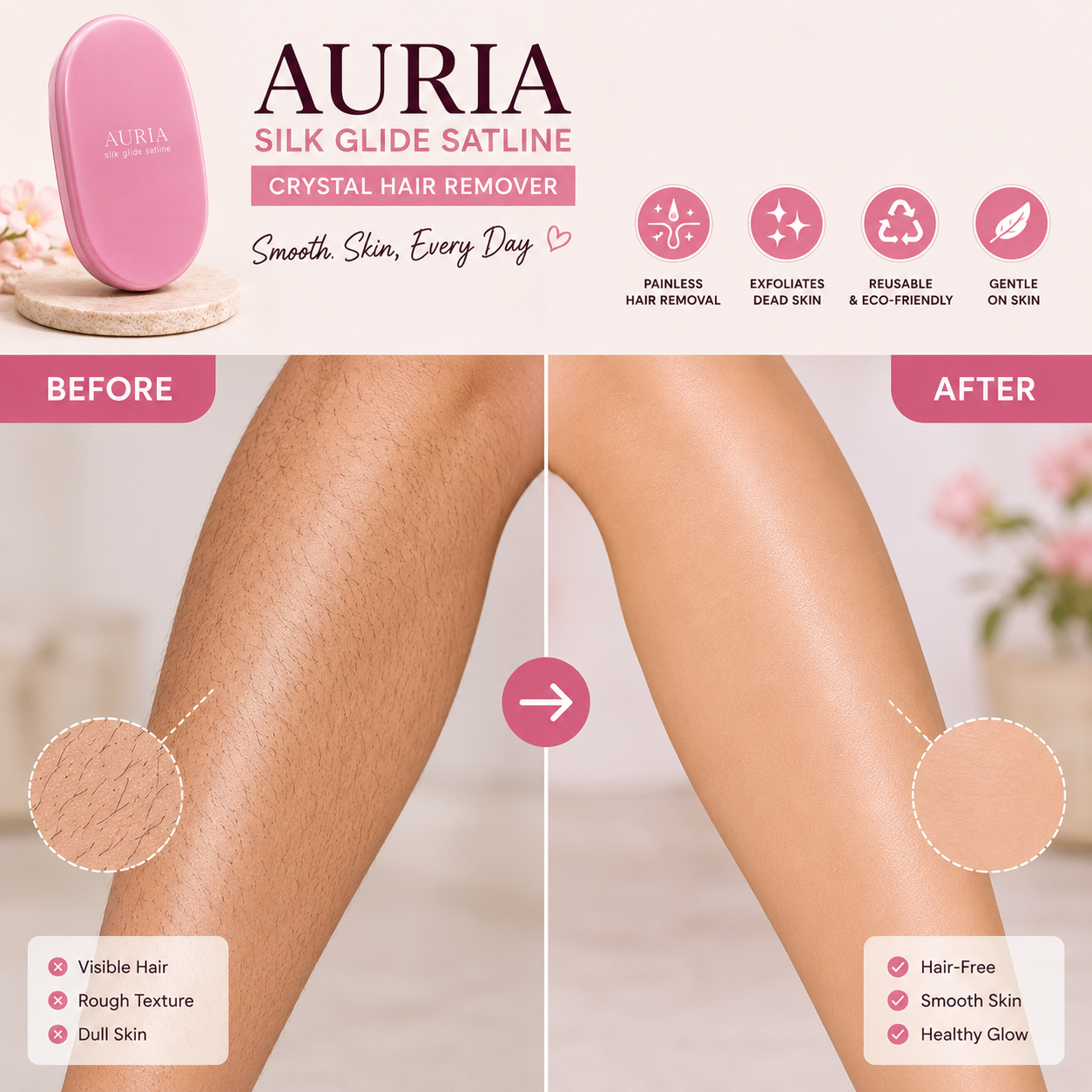 Auria™ Silk Glide Satline